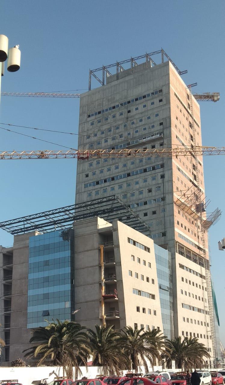Construction project of the new headquarters of the ANP - Casablanca